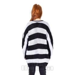 Heartless In A Daze Cardigan (Black/White) -Alternative Clothing Store 148647 c