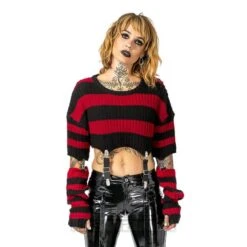 Heartless Isadora Jumper (Black/Red)