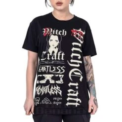 Heartless B* Craft T-Shirt (Black) -Alternative Clothing Store 148734 b