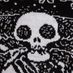 Corpse Bride Skulls Knit Jumper (Black) -Alternative Clothing Store 149151 c