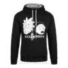 Official Rick & Morty Pair Hoodie (Black)