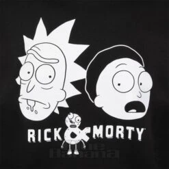 Official Rick & Morty Pair Hoodie (Black) 6 Official Rick & Morty Pair Hoodie (Black) -Alternative Clothing Store 149263 b