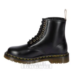 Dr. Martens Dr Martens 1460 Norfolk Flat Borg Fleece Boots (Black) -Alternative Clothing Store 16aa2a1c81f318c282cbcbd117f0