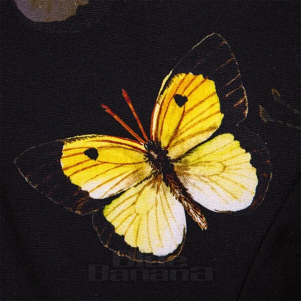 Bleeding Heart Butterfly Jacket (Black) 4 Bleeding Heart Butterfly Jacket (Black) - Image 4