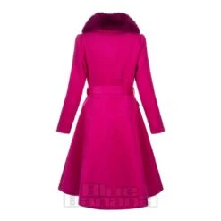Bleeding Heart Fur Collar Coat (Pink) -Alternative Clothing Store 1ceb0e0be7b49fb23568f8e148da