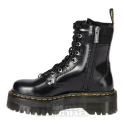 Dr. Martens Dr Martens Jadon Hardware 2 Platform Boots (Black) -Alternative Clothing Store 223e6294a800b5a6467287cb0469