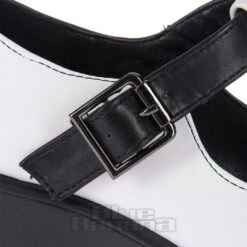 KOI FOOTWEAR Koi Dead Or Alive Shoes (White/Black) -Alternative Clothing Store 2353b5cd93b725f06438746e33eb