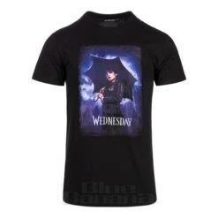 Official Wednesday Addams Umbrella T-Shirt (Black)