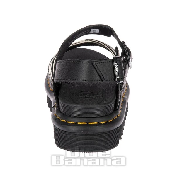 Dr. Martens Dr Martens Voss II Strap Sandals (Black/White) 3 Dr. Martens Dr Martens Voss II Strap Sandals (Black/White) - Image 3