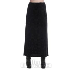 Banned Chandelier Maxi Skirt (Black)
