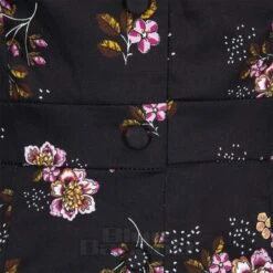 Bleeding Heart Pink Flower Long Sleeve Pencil Dress (Black) -Alternative Clothing Store 280363de0e425697f4bfc997c747 150803 d