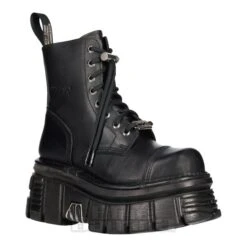 New Rock M.NEWMILI083-S21 Core Boots (Black)