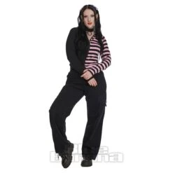 Banned Front Zip Hoodie (Black/Pink) 10 Banned Front Zip Hoodie (Black/Pink) -Alternative Clothing Store 2dba20eb84b93b2a11e53f6d2550