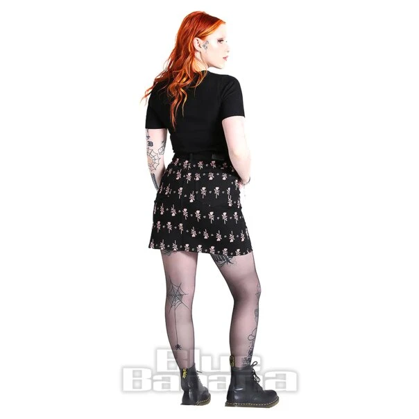 Hell Bunny Lover Skirt (Black) 4 Hell Bunny Lover Skirt (Black) - Image 4