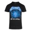 Official Metallica Ride The Lightning Print T Shirt (Black)