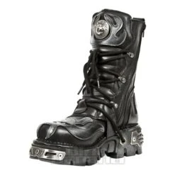 New Rock M.107-S2 Reactor Demon Flame Calf Boots (Black) -Alternative Clothing Store 3c7bfa628b35475d235d08b03773 128446 m 107 s2 b