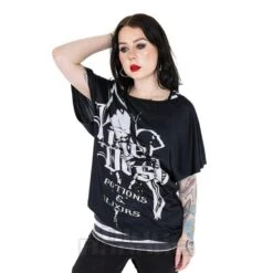 Heartless Pixie Potions Twin Top (Black) -Alternative Clothing Store 44a3f7a346298d37bd5d75ca095f 151816 b