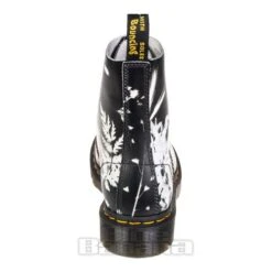 Dr. Martens Dr Martens 1460 Phantom Flower Boots (Black/White) -Alternative Clothing Store 451bb3ca79de887d1e8381068e50