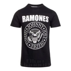 Official Ramones Seal T-Shirt (Black)