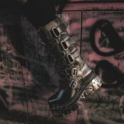 New Rock M.474-S1 Reactor Boots (Black) 17 New Rock M.474-S1 Reactor Boots (Black) -Alternative Clothing Store 4cfb74d34b3b204bef1eff075ab3 newrock reactor boot 3