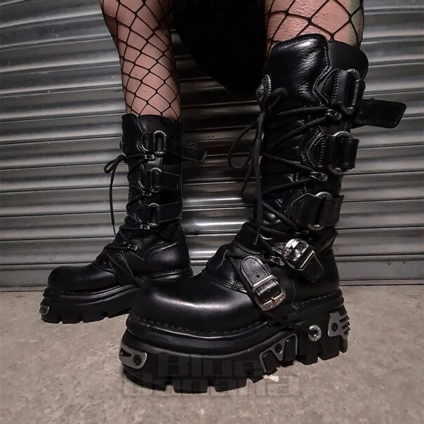 New Rock M.474-S1 Reactor Boots (Black) 2 New Rock M.474-S1 Reactor Boots (Black) - Image 2
