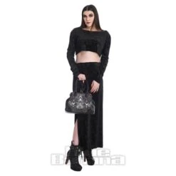 Banned Chandelier Maxi Skirt (Black) -Alternative Clothing Store 5676922ffc1cd2f15a2fad40bfff