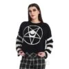 Banned Moloch Pentagram Jumper (Black)