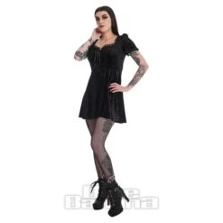 Banned Chandelier Babydoll Dress (Black) -Alternative Clothing Store 594faba2f2c5d68da487d0885db2