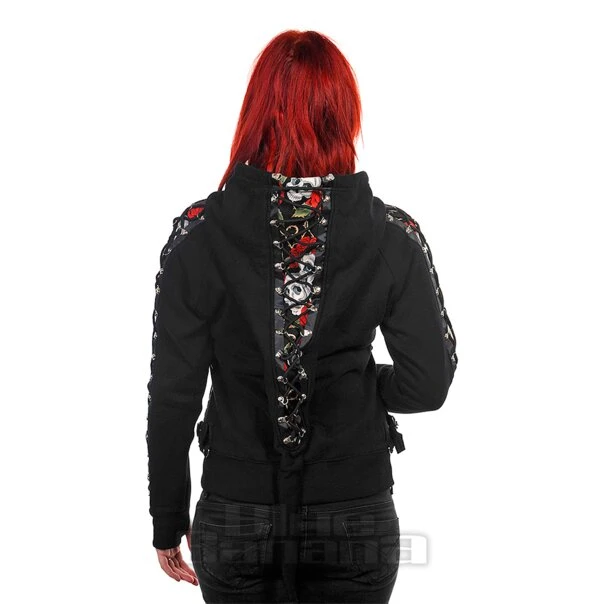 Banned Pixie Skull Hoodie (Black) 4 Banned Pixie Skull Hoodie (Black) - Image 4