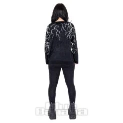 Heartless Sinister Grin Jumper (Black) -Alternative Clothing Store 6346eb49db0af061fc7085125c54 151765 e