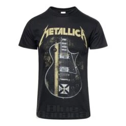 Official Metallica Hetfield Iron Cross T Shirt (Black)