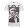 Official David Bowie Smoking T Shirt (White)