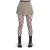 Banned Flash Skirt (Beige/Black)