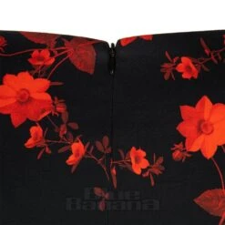 Bleeding Heart Red Flower Dress (Black) -Alternative Clothing Store 66cfc084bffb51f387d4cbfb8c6e 150785 d