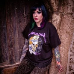 Official Metallica Damage Hammer T Shirt (Black) -Alternative Clothing Store 68199cc1a22ce1fa4d5a218ebcc9 metallica purple tshirt