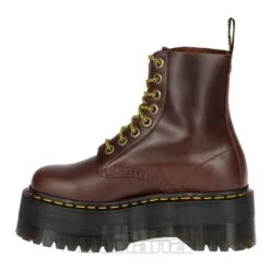 Dr. Martens Dr Martens 1460 Pascal Max Platform Boot (Dark Brown) -Alternative Clothing Store 6e32b4b25a6a39e2ec70faa550ab