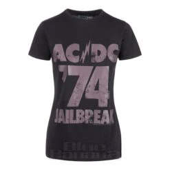 Official AC/DC 74 Jailbreak T-Shirt (Black)