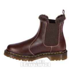 Dr. Martens Dr Martens 2976 Leonore Classic Faux Fur Boots (Dark Brown) -Alternative Clothing Store 6effaa37da17f78b5dca6bacbeba