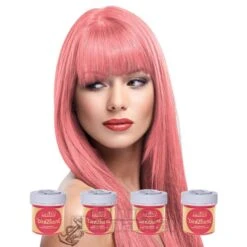 La Riche Directions Colour Hair Dye 4 Pack 88ml (Pastel Pink)