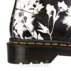 Dr. Martens Dr Martens 1460 Phantom Flower Boots (Black/White) -Alternative Clothing Store 7596b068af225dd7f13013a78038