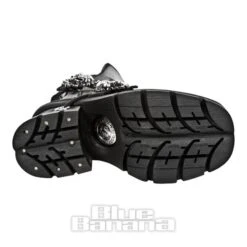 New Rock M.1044-S1 M8 Heeled Boots (Black) -Alternative Clothing Store 78970 m 1044 s1 e