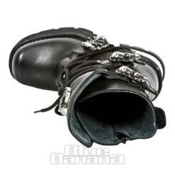 New Rock M.1044-S1 M8 Heeled Boots (Black) -Alternative Clothing Store 78970 m 1044 s1 f