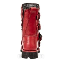 New Rock M.1473-S12 Comfort Light Calf Boots (Red) 11 New Rock M.1473-S12 Comfort Light Calf Boots (Red) -Alternative Clothing Store 79080 m 1473 s12 d