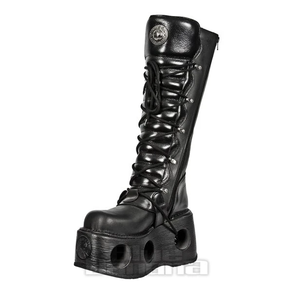 New Rock M.272-S2 Space Platform High Boots (Black) 4 New Rock M.272-S2 Space Platform High Boots (Black) - Image 4