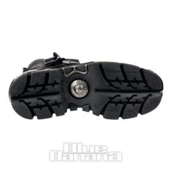 New Rock M.288-S1 Reactor Flame Ankle Boots (Black/Orange) -Alternative Clothing Store 79840 m 288 s1 e