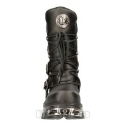 New Rock M.373-S7 Reactor Vegan Boots (Black) -Alternative Clothing Store 79917 c v2