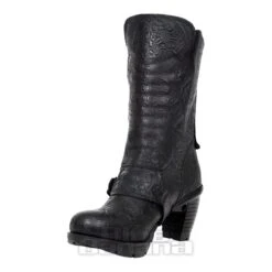 New Rock TR003X-S3 Trail Heeled Core Boot (Black) -Alternative Clothing Store 79d0ab22f34501cca60c800af353