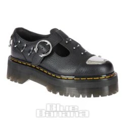 Dr. Martens Dr Martens Bethan Piercing Mary Jane Platform Shoes (Black)