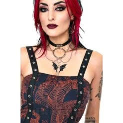 Jawbreaker Skeleton Snake Mini Dress (Black/Red) -Alternative Clothing Store 7def6b14c197f03792e4802e43ad 150639 d
