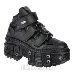 New Rock M.WALL285-V10 Vegan Shoes (Black)